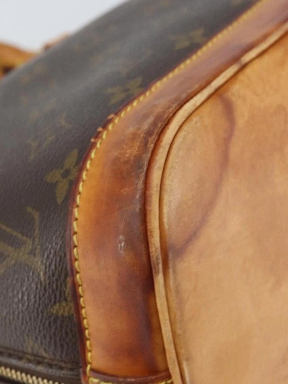 LOUIS VUITTON Monogram Alma Hand Bag M51130 LV Auth 170616 - Picture 5 of 16